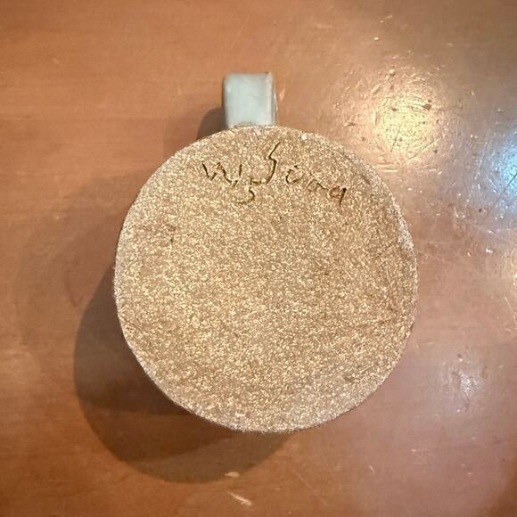 Studio Art Pottery Coffee Mug Misty Fog Glaze Signed Hand Thrown Stoneware - Picture 6 of 6